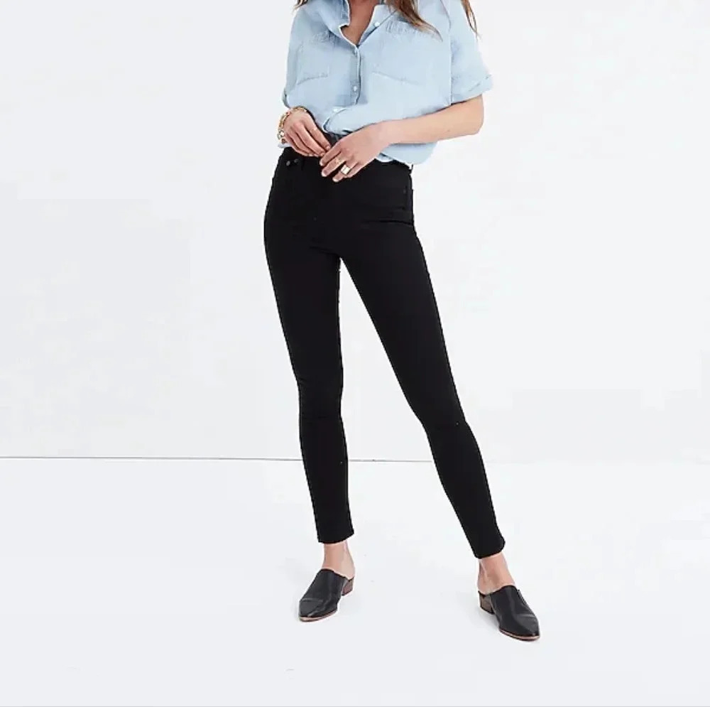 Madewell 10" High-Rise Skinny Jeans, Color Carbondale Wash Size 27